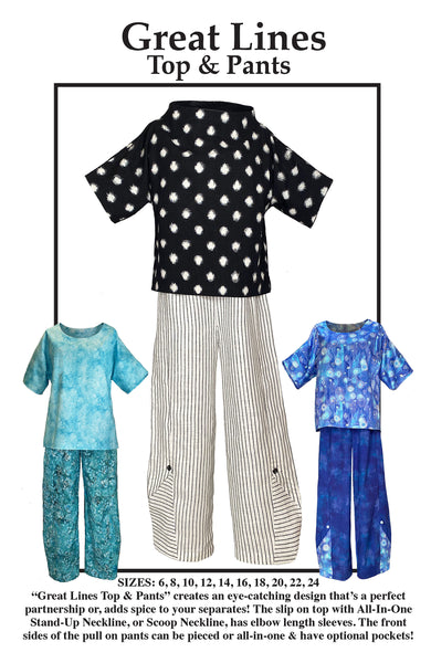Great Lines Top & Pants